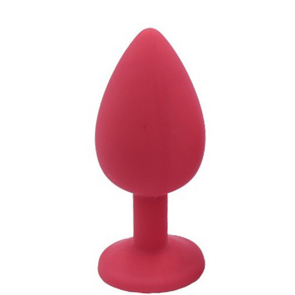 Plug rouge bijou cristal Medium CHERRY 
